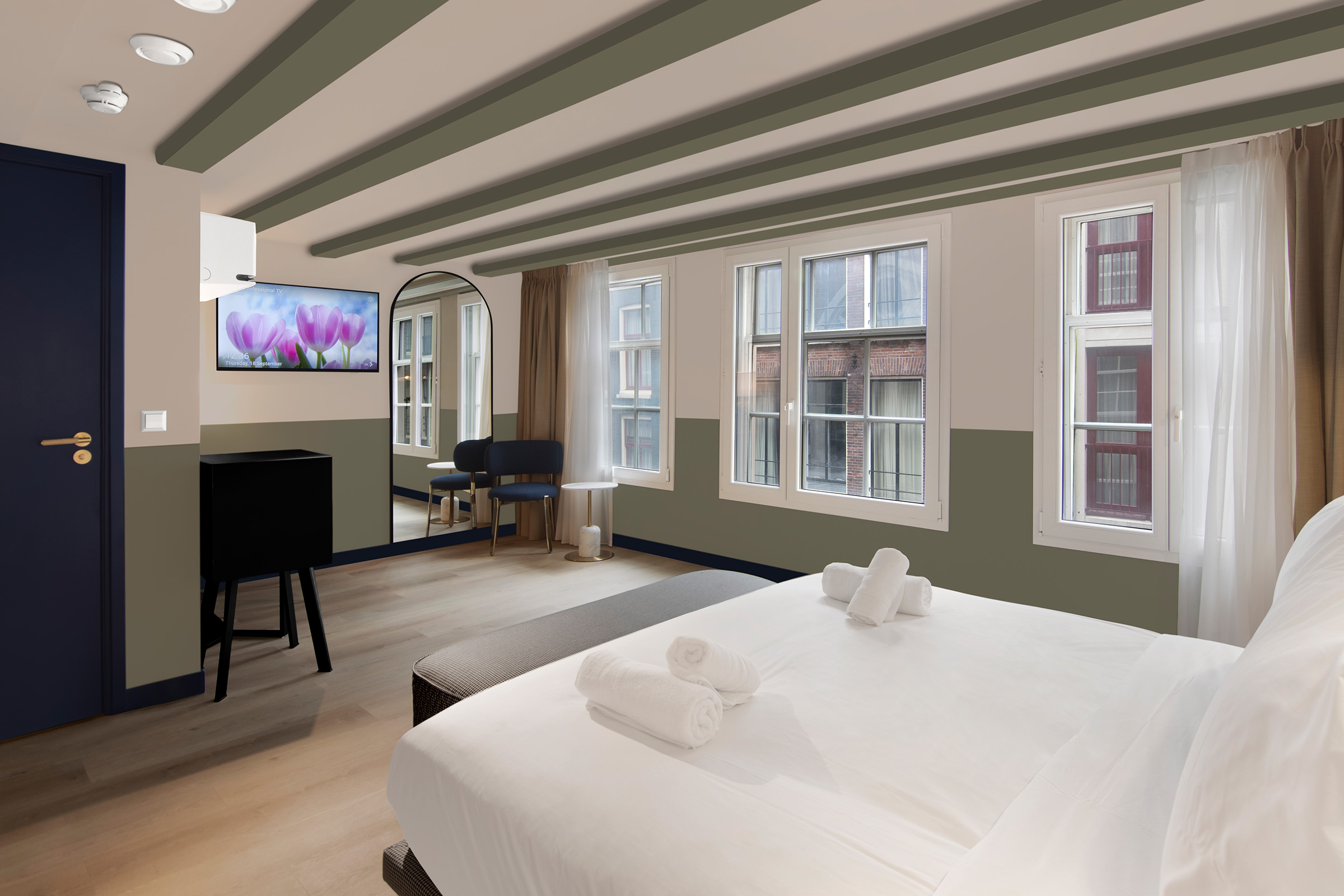 Hotel Zeedijk room interior